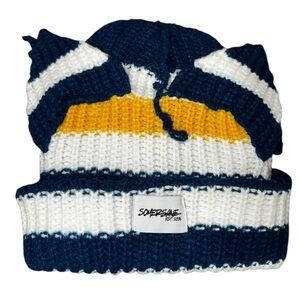 Warrior knitted beanie